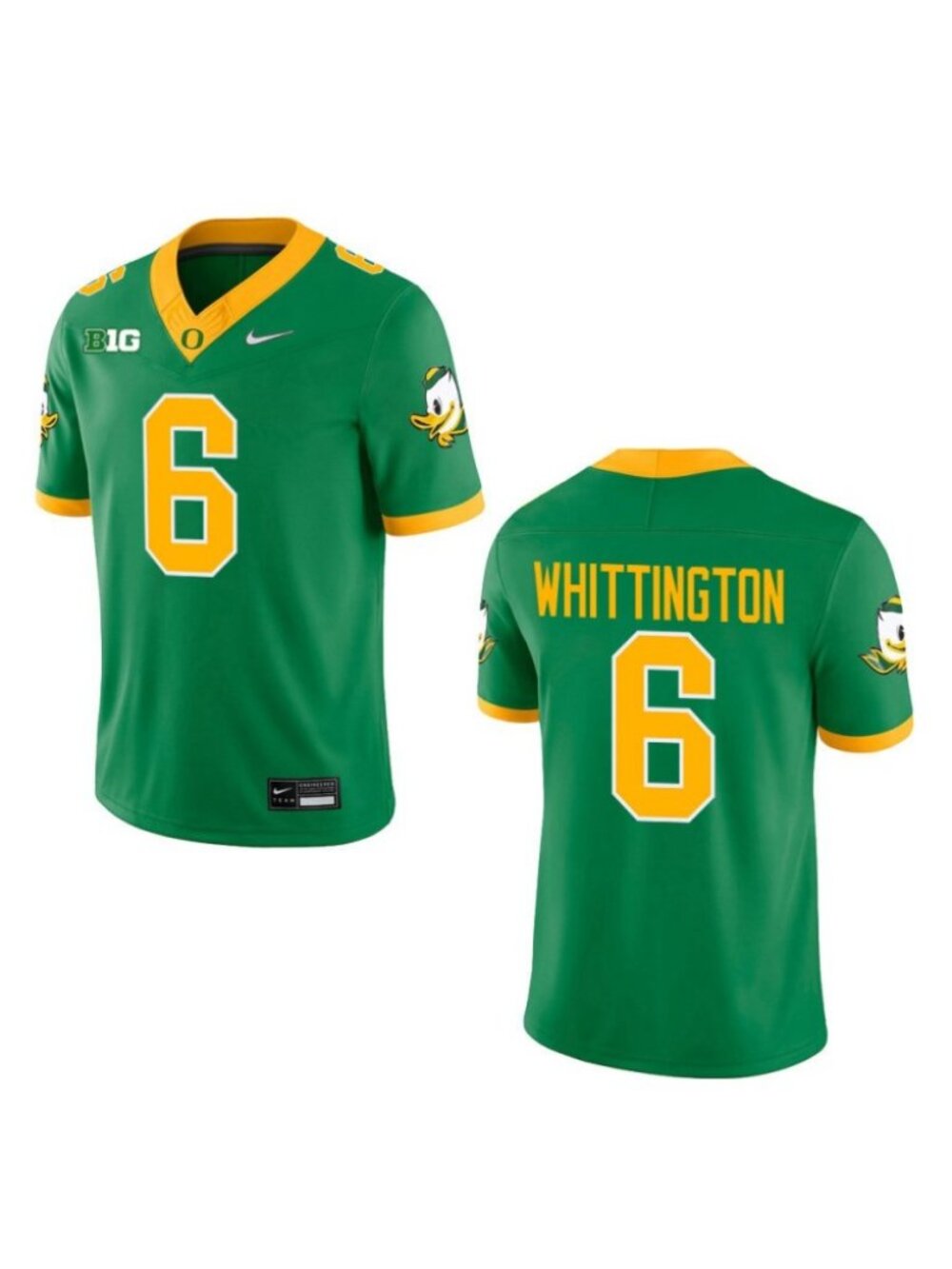 Kids Youths Noah Whittington Green Stitched Jersey Vapor